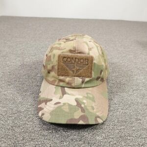 Condor Hat Cap Strap Back One Size Camo Tactical Patch Multicam Mens